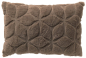 Preview: Dutch Decor Kissenhülle 'Quinn' 40 x 60 cm Driftwood - Taupe
